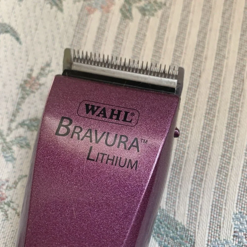 Wahl Bravura Lithium Cordless Pet Clipper Purple, Gently Used EUC